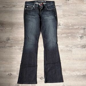Guess Dark Indigo Women's Flare Jeans
